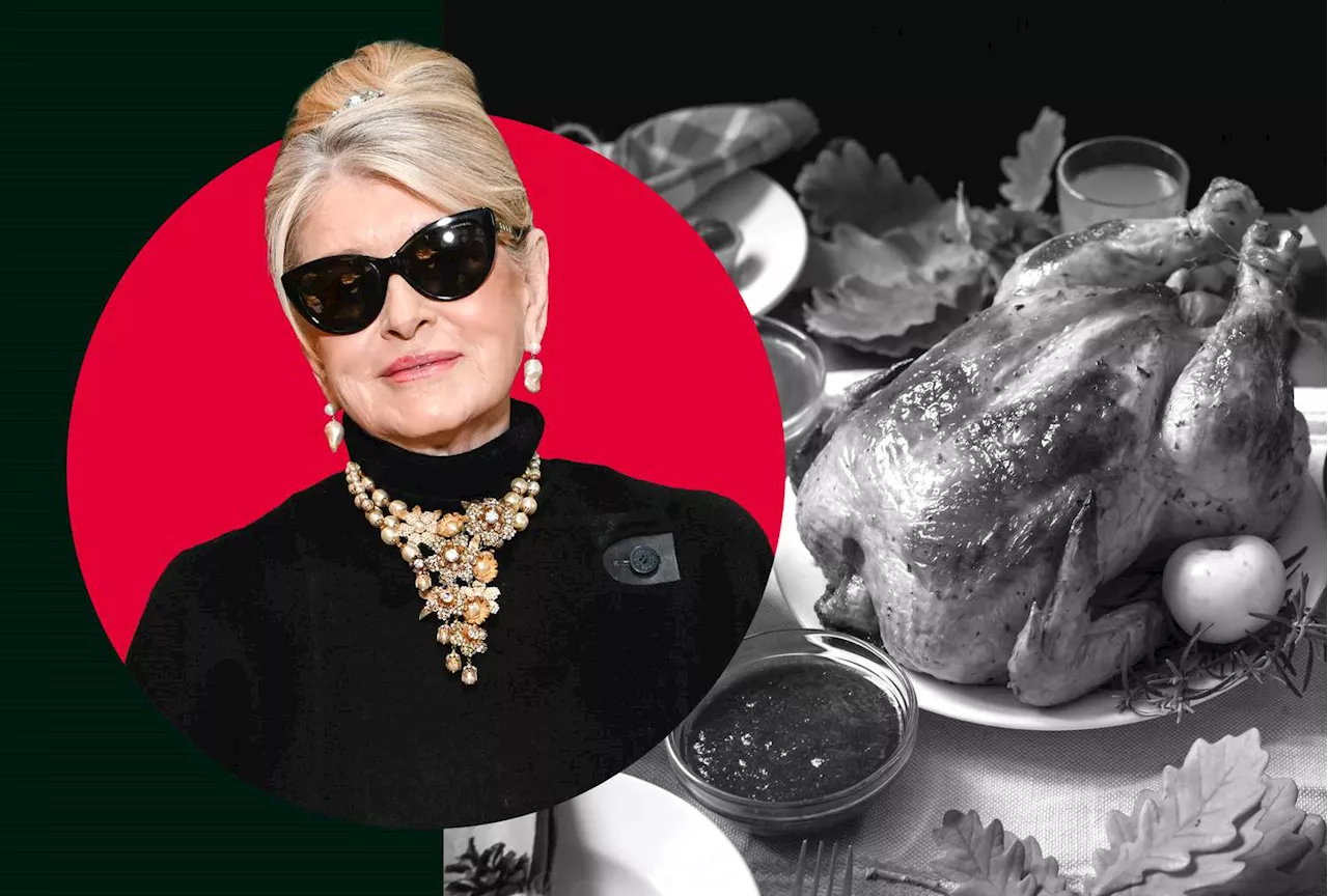 Why Martha Stewart Isn’t Making a Turkey for Thanksgiving This Year