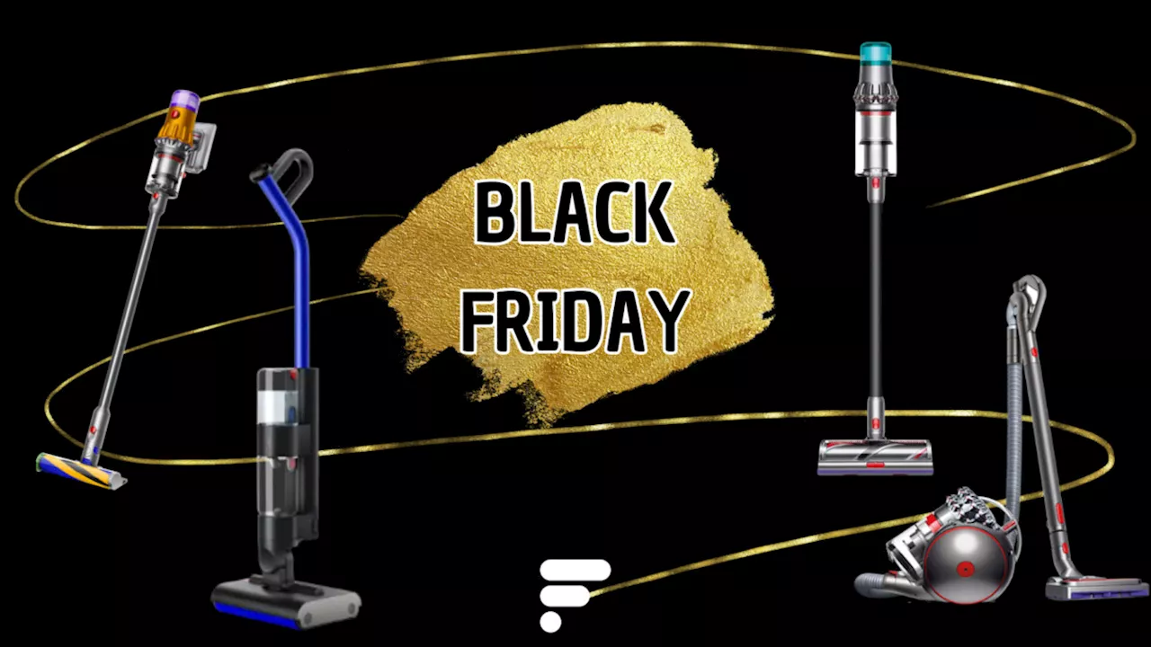 Pour le Black Friday, Dyson donne un grand coup de balai dans ses prix