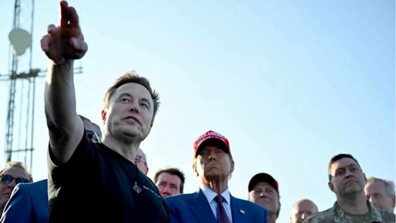 SpaceX abandons attempt to catch Starship booster as Donald Trump watches