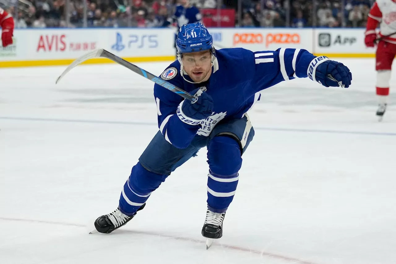 Maple Leafs place forward Max Domi on IR with lower-body injury