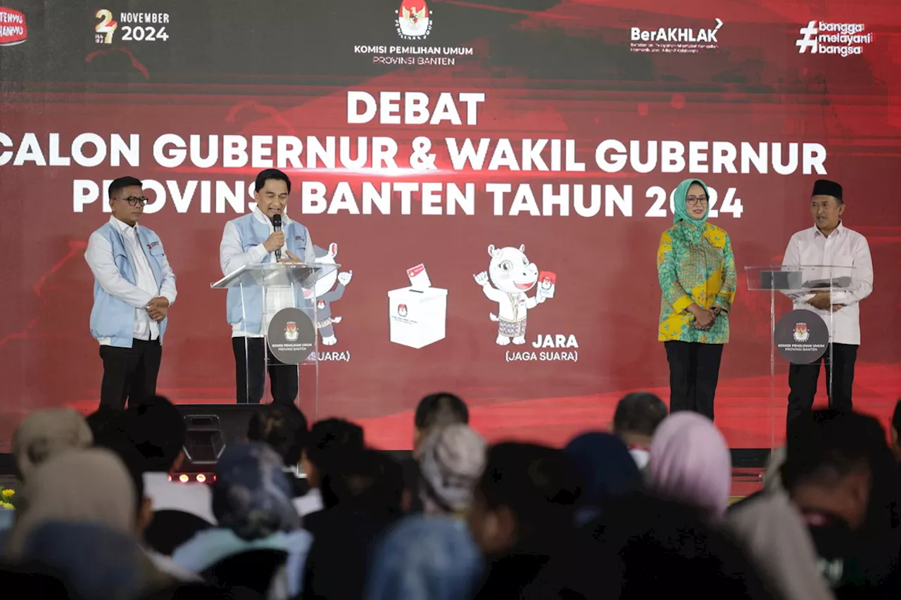 Debat Pamungkas Pilkada Banten, Jurus Airin dan Andra Mengikis Ketimpangan di Banten