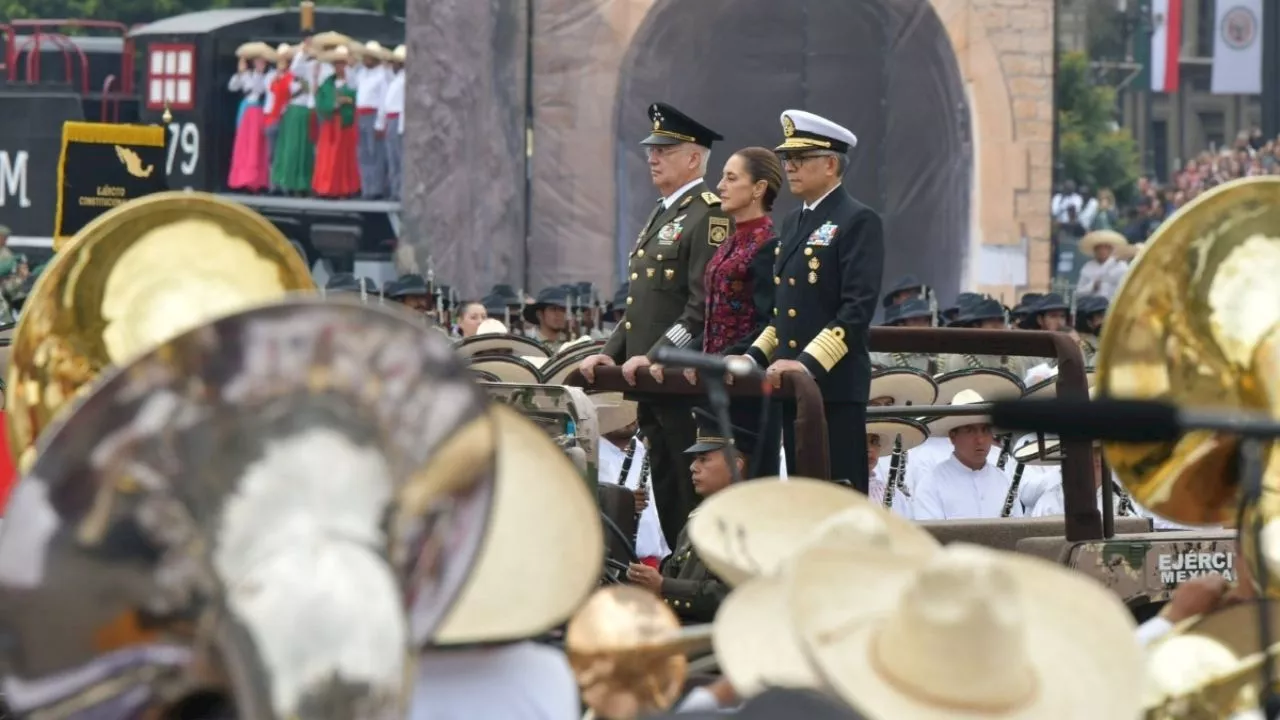 México es un país libre y soberano, asegura Sheinbaum durante el Desfile de la Revolución Mexicana