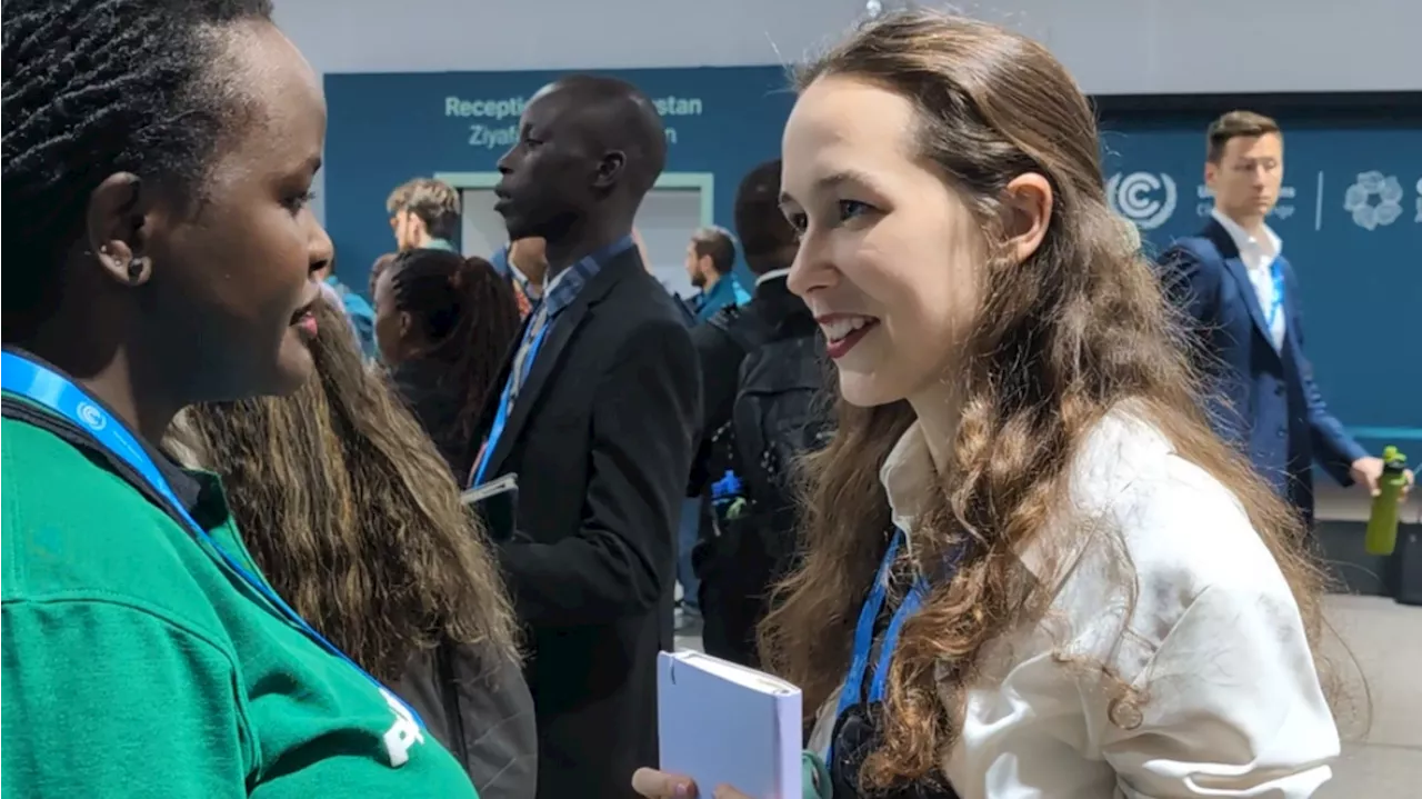 Exklusives Video von COP29 - Lena Schilling kämpft in Baku für politische Gefangene