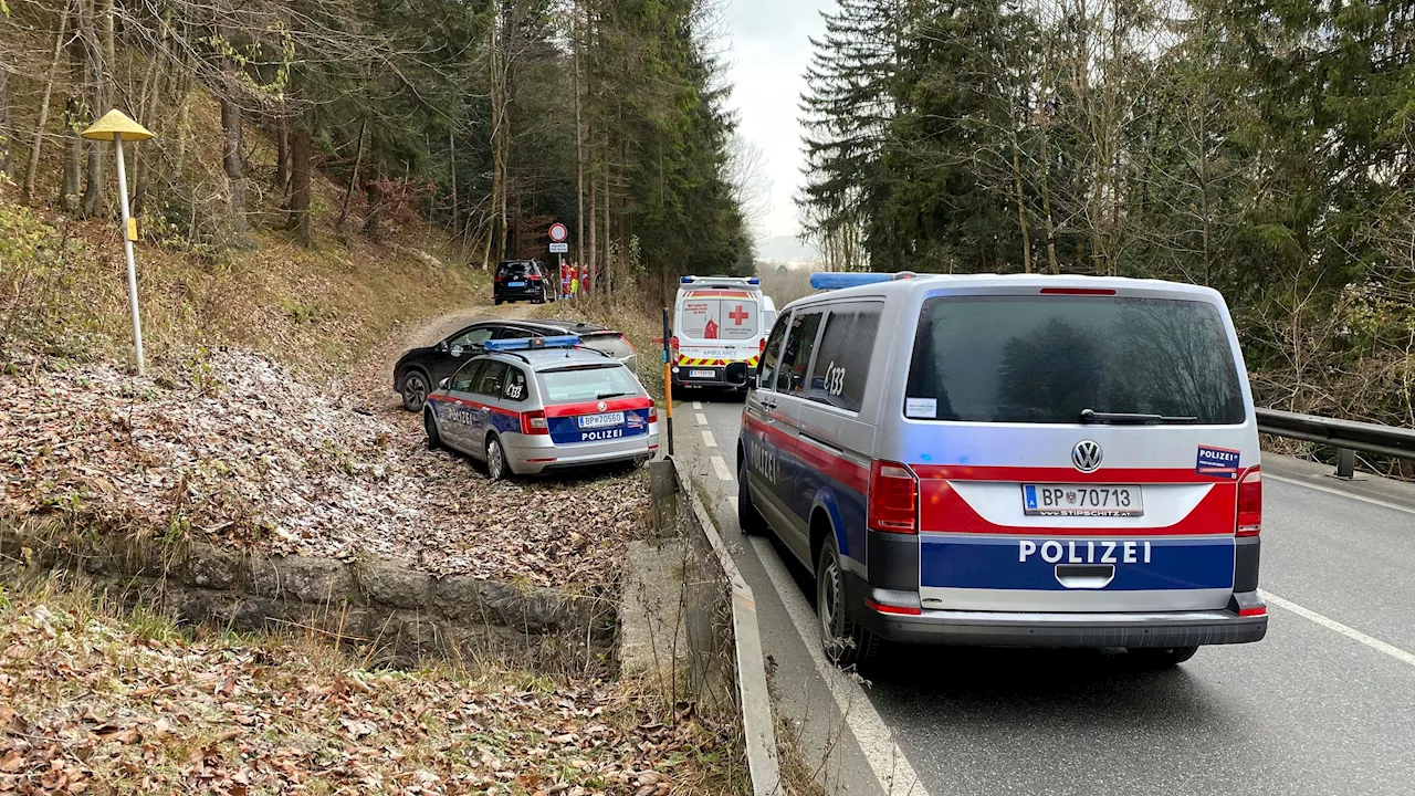 Lenker (29) geriet in Bachbett, war nicht ansprechbar