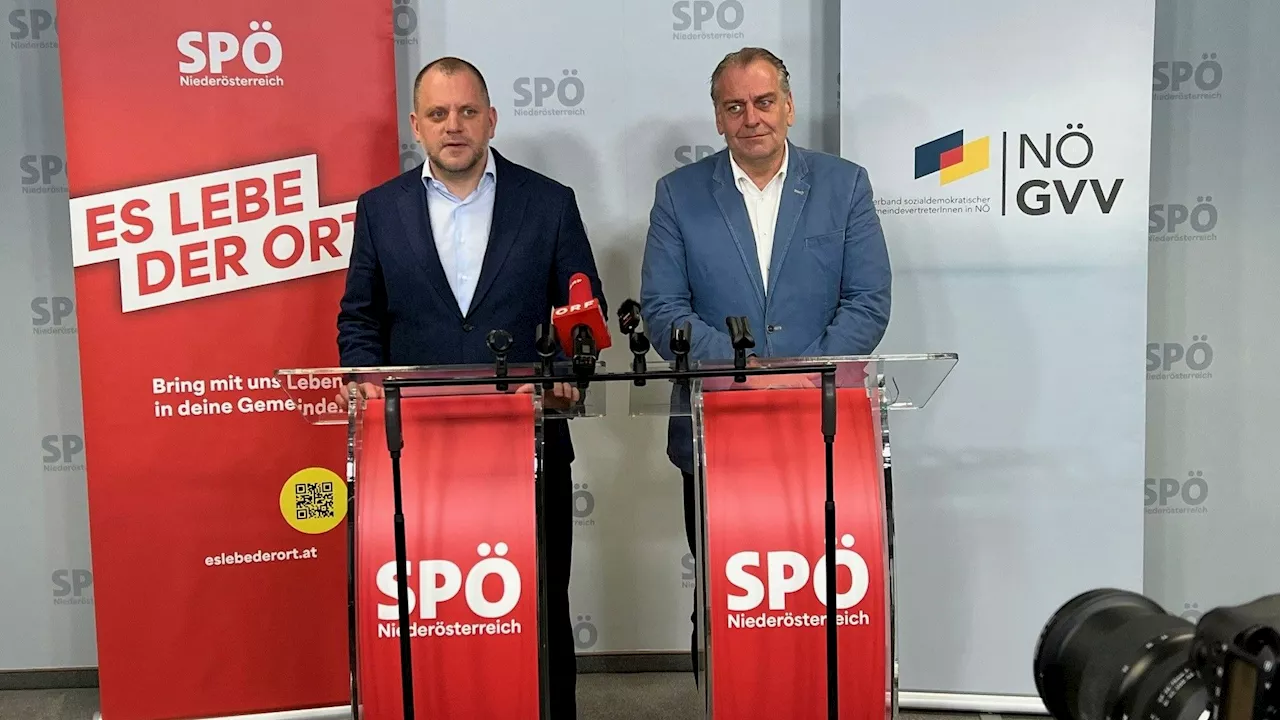 'Mehr Mittel für Gemeinden' - 'Es lebe der Ort' – SPÖ mit neuer Wahlkampagne