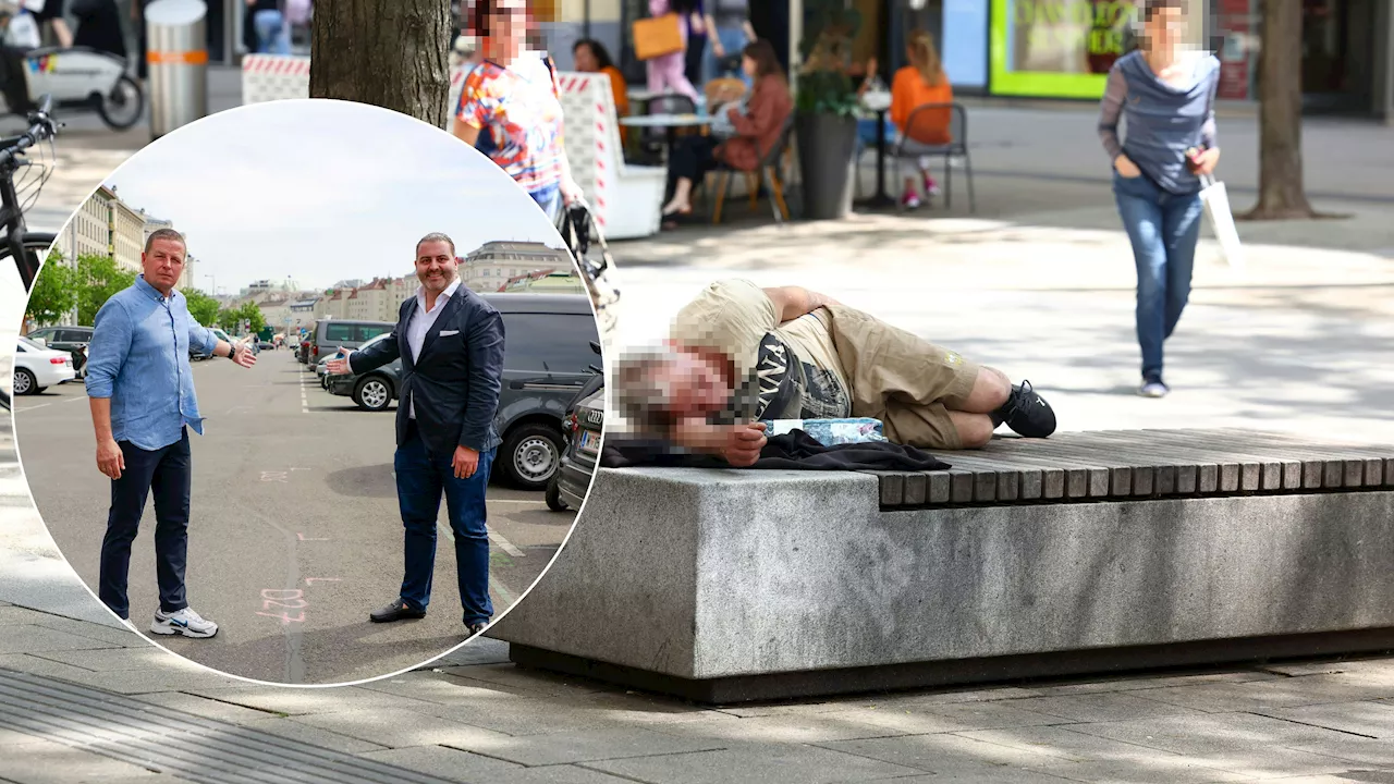 Obdachlosigkeit auf der Mahü - FPÖ fordert Alkoholverbot für die Mariahilfer Straße!