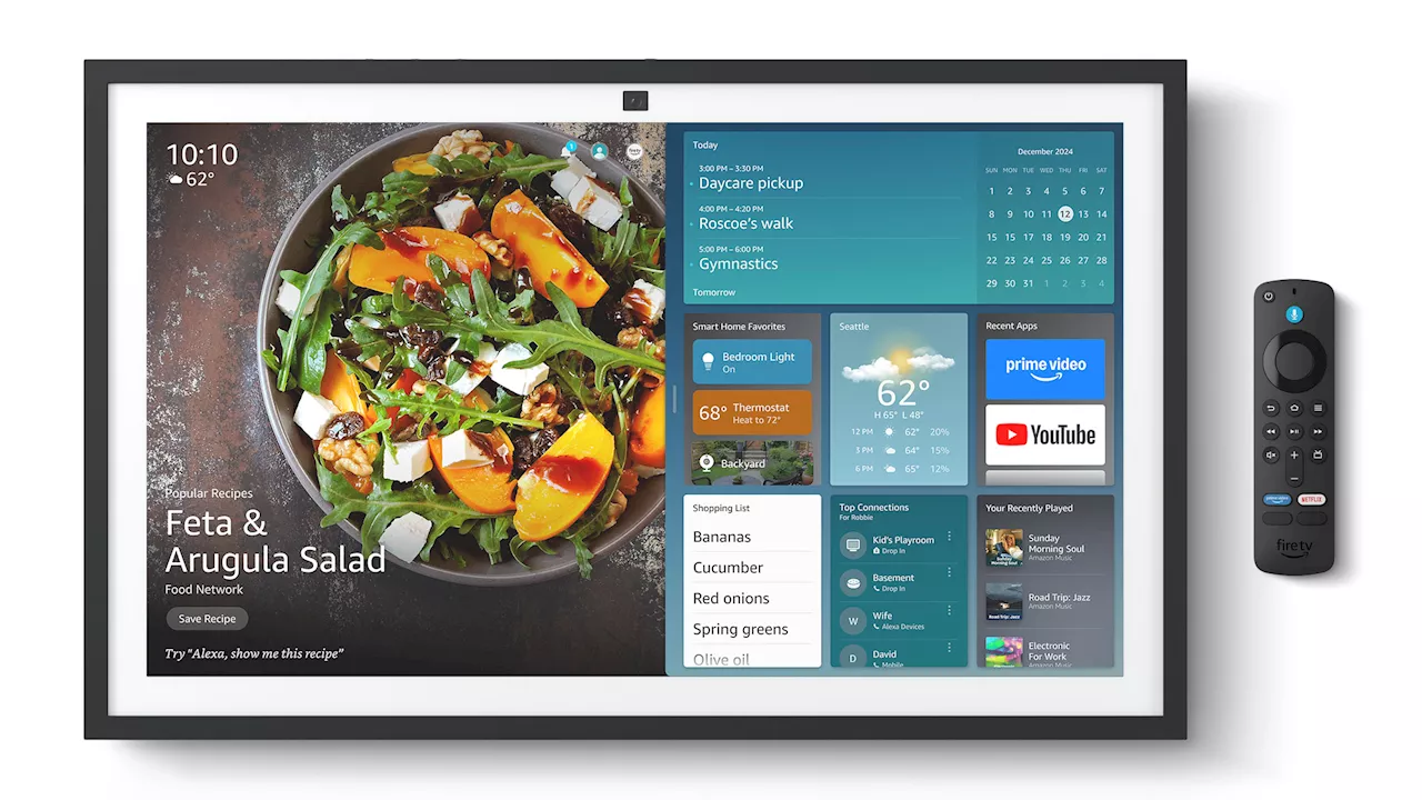 Amazon presenta un Echo Show con pantalla gigantesca para ver Netflix