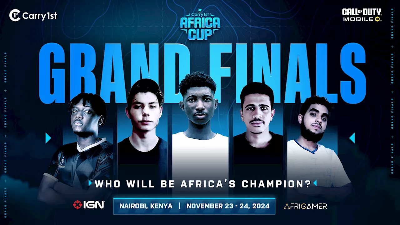 Carry1st Africa Cup Grand Finals will be available to stream this weekend