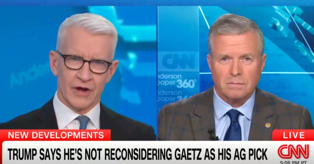 Anderson Cooper Gives Ex-GOP Lawmaker A Blunt Reality Check On Republican ‘Shame’