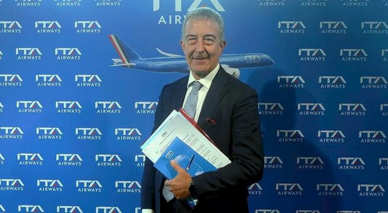 Ita Airways, il presidente Turicchi: «È sana, siamo pronti alle nozze con Lufthansa»