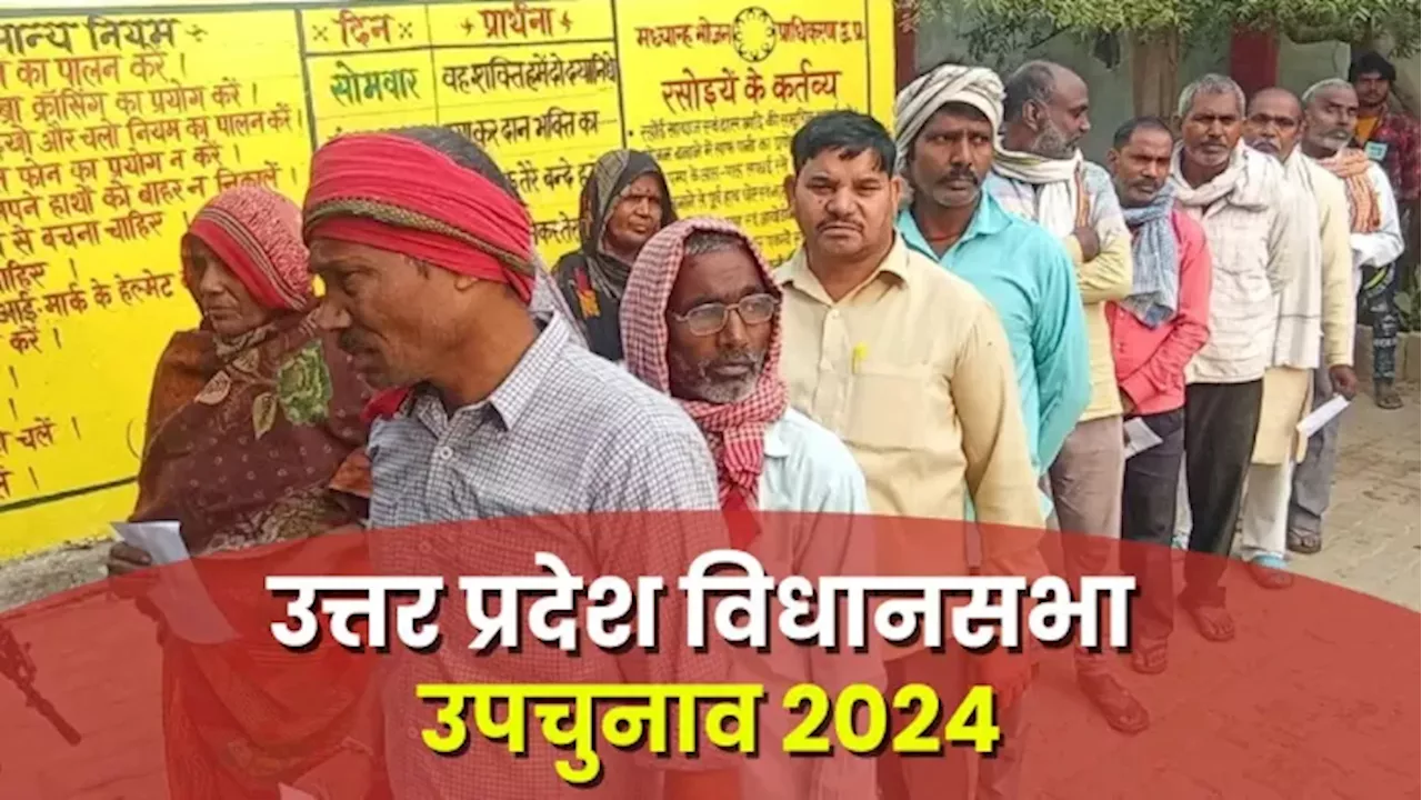 UP By Election 2024: आरोप-प्रत्यारोप के बीच उपचुनाव में 49.30 प्रतिशत मतदान, 2022 के मुकाबले कम पड़े वोट