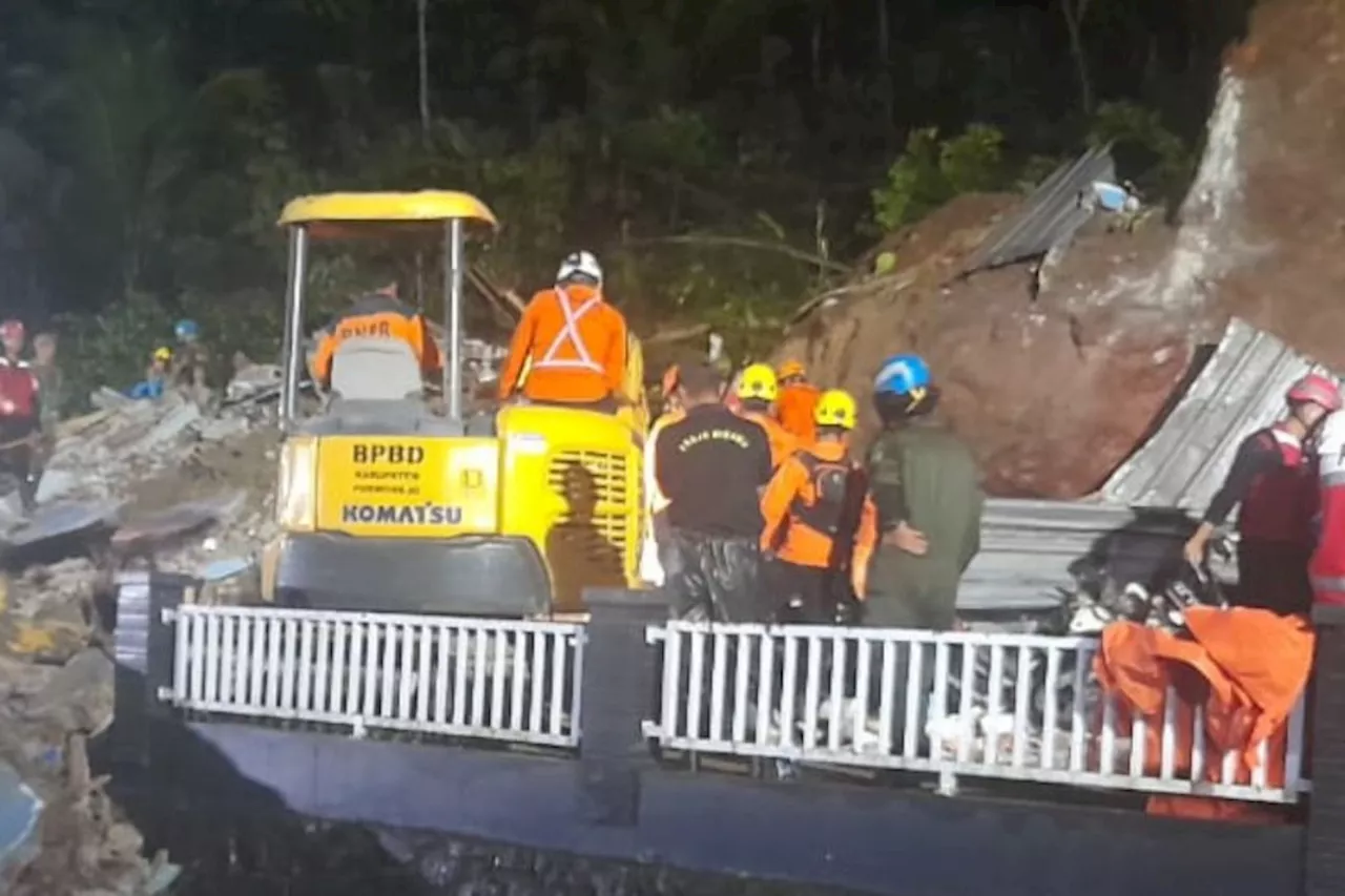 3 Korban Longsor di Purworejo Ditemukan Sudah Meninggal Dunia