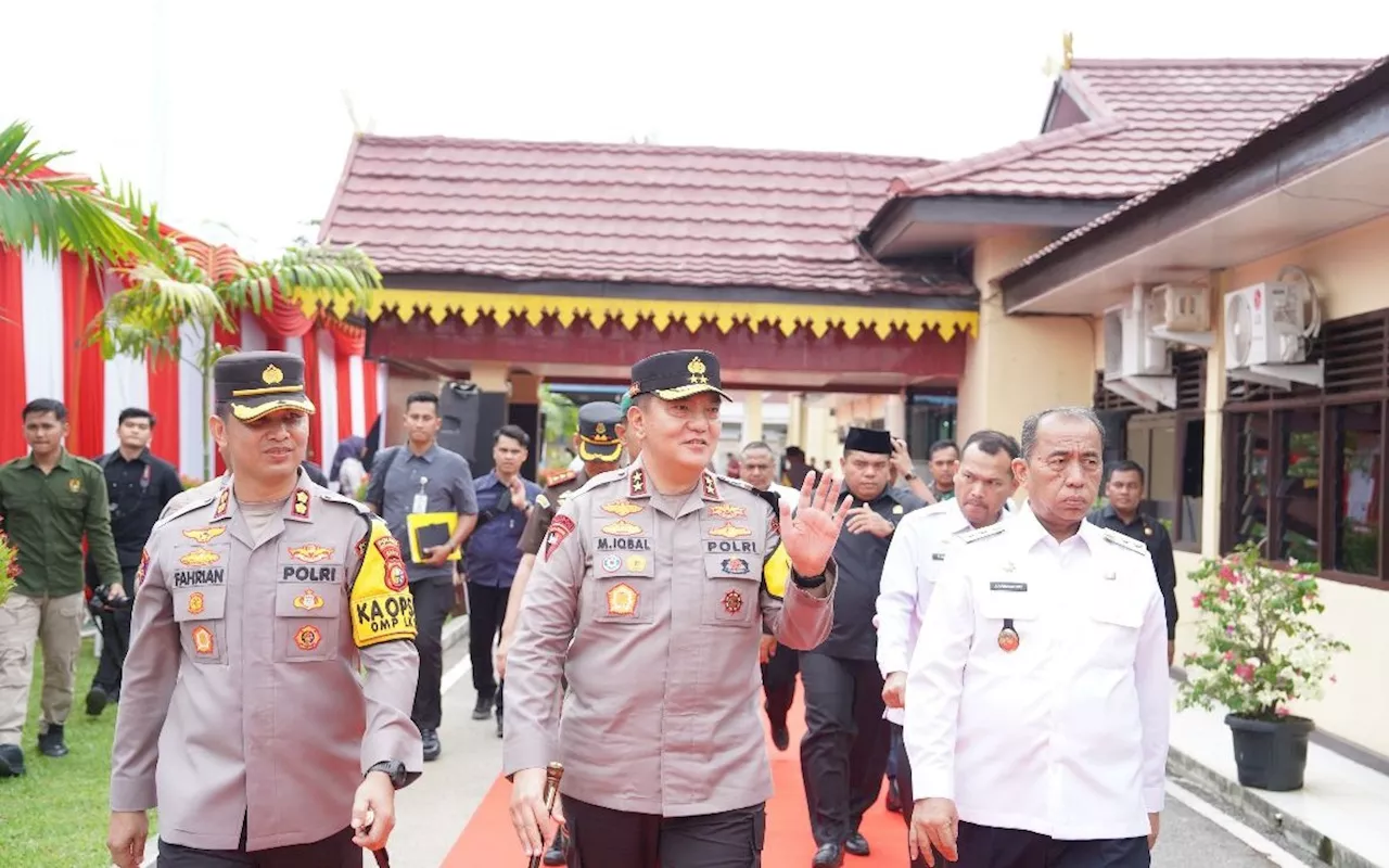 Bertolak ke Inhu, Irjen Iqbal Cek Langsung Kesiapan Pilkada, Ingatkan Soal Netralitas