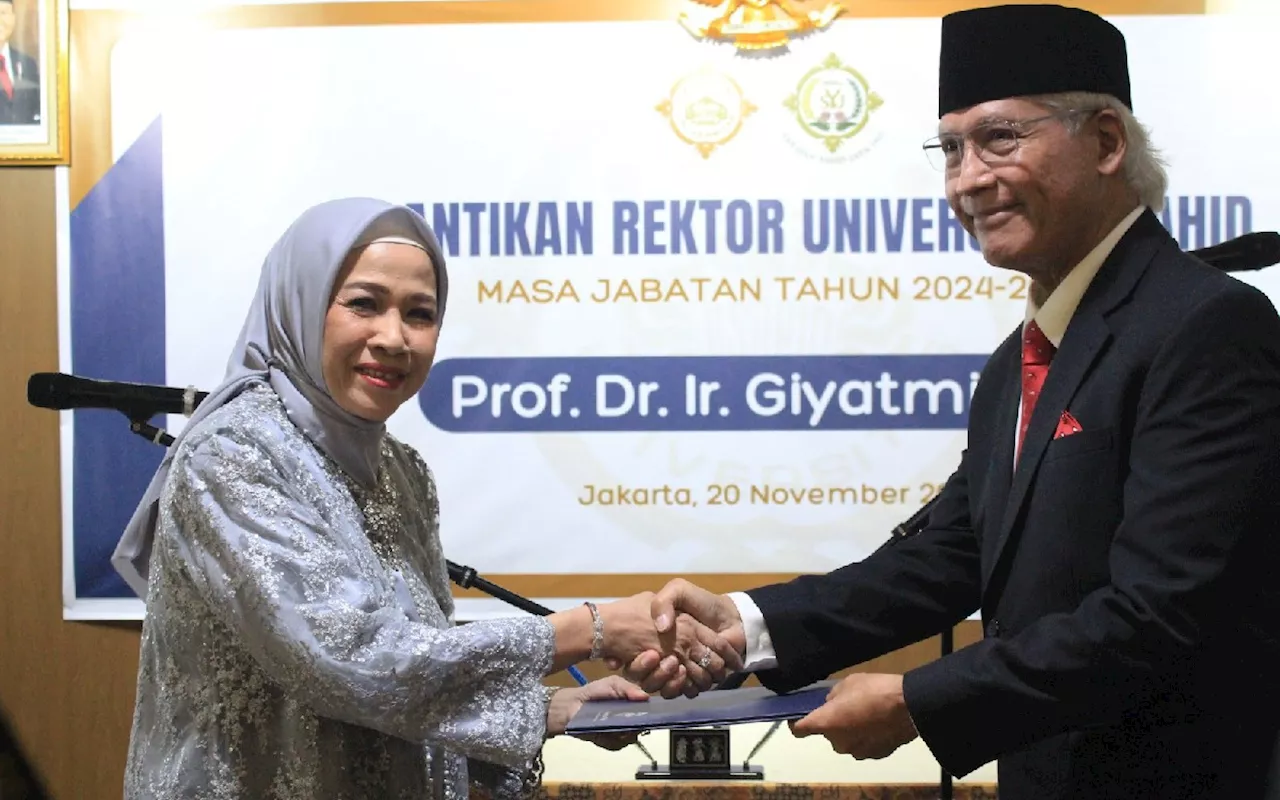 Dilantik jadi Rektor Universitas Sahid, Ini Target Profesor Giyatmi