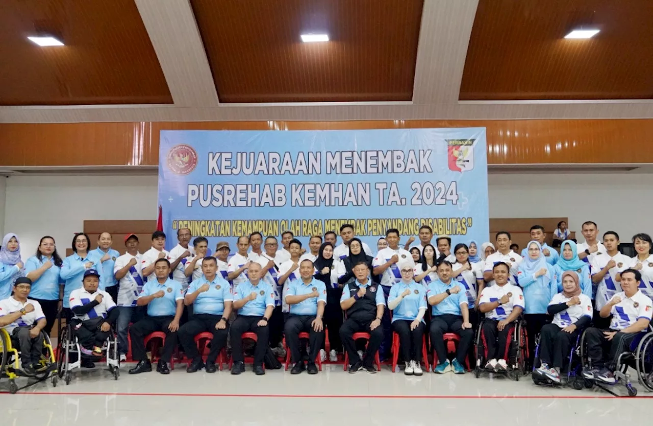 Peduli Atlet Disabilitas, ASABRI Dukung Turnamen Menembak Pusrehab Kemhan