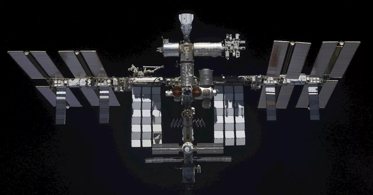 The International Space Station adjusts its orbit to avoid space debris