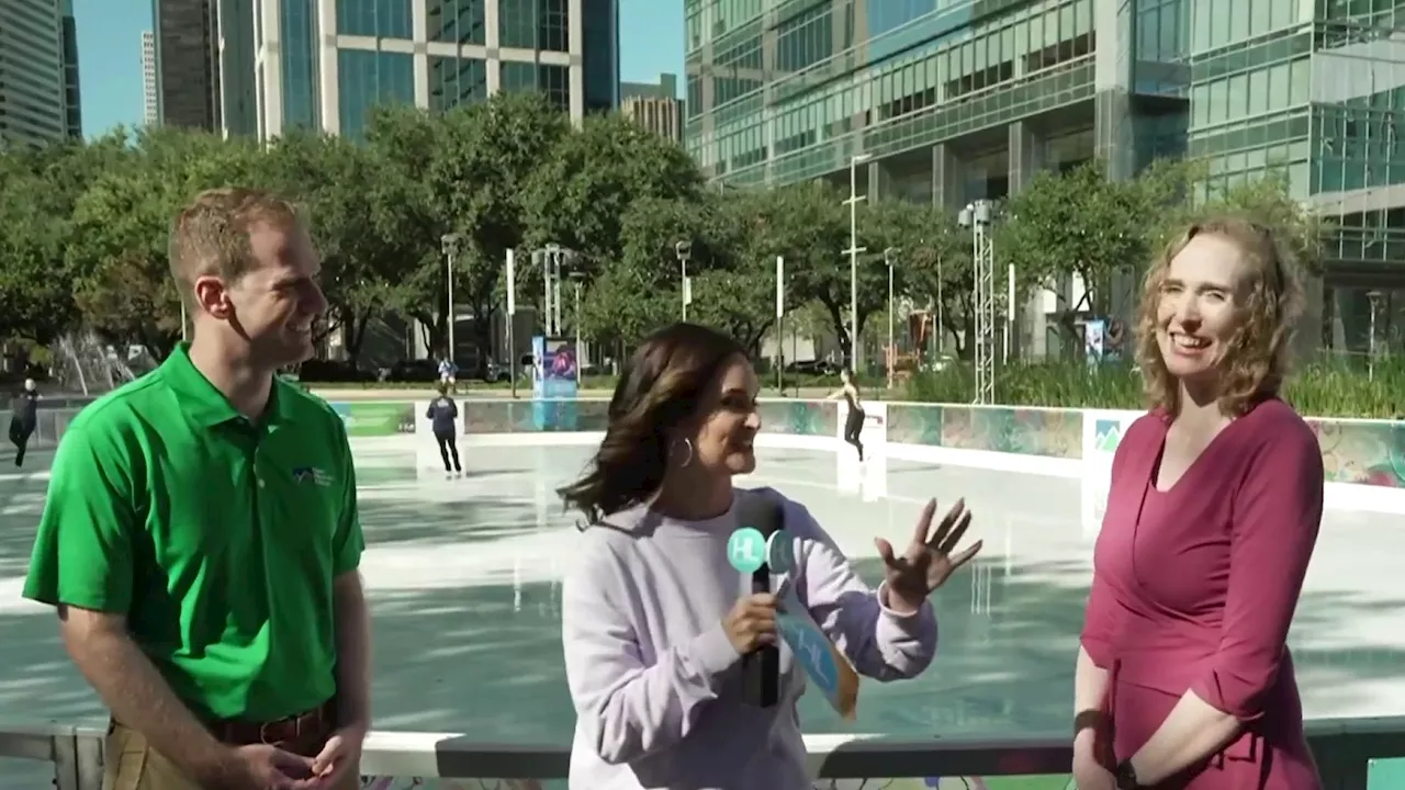 The Green Mountain Energy Ice at Discovery Green is back and more magical than ever