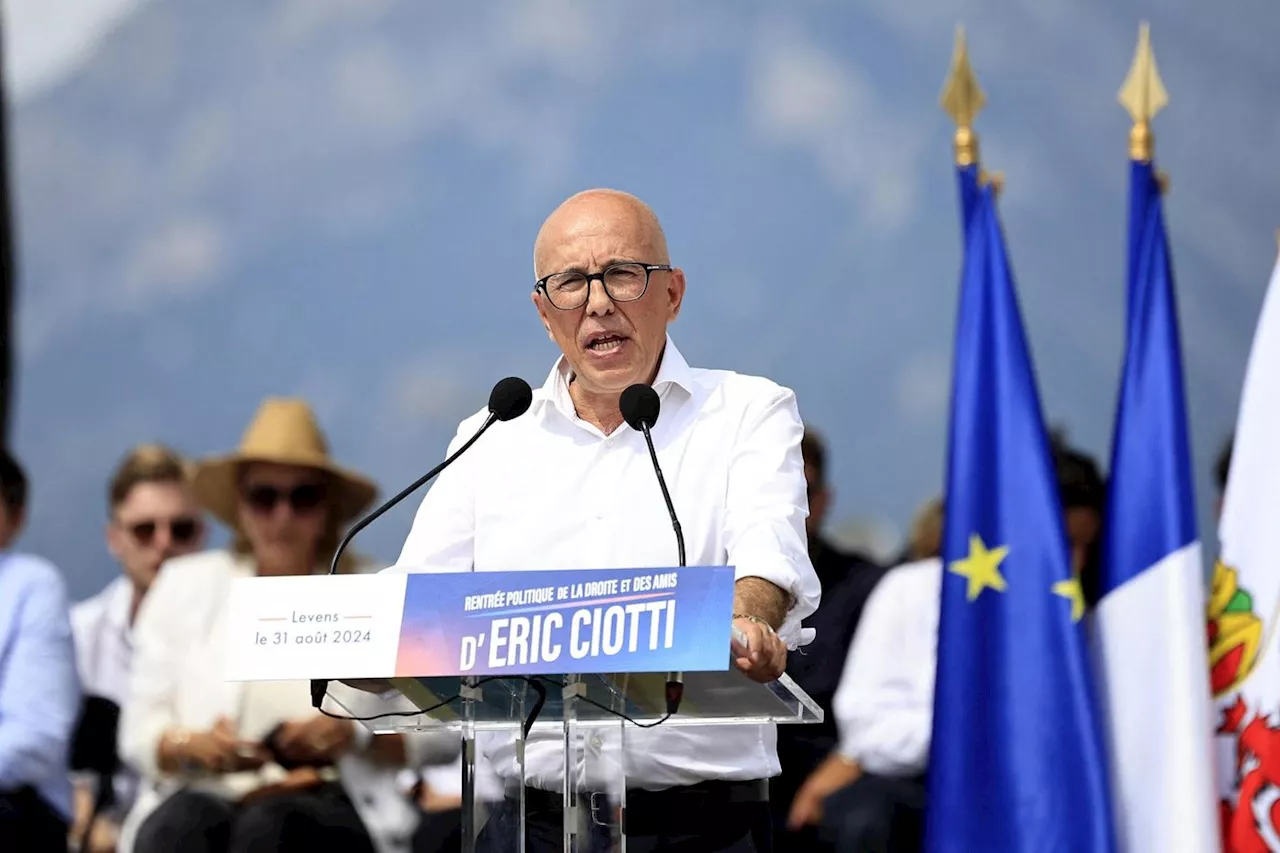 Extrême droite : le parti d’Éric Ciotti se structure avec une marge de manœuvre limitée