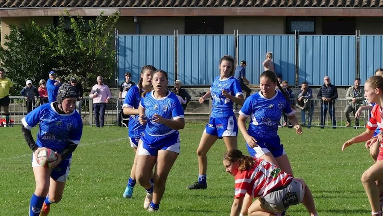 Rugby : invaincues, les cadettes du Stade beaumontois en tête de leur poule