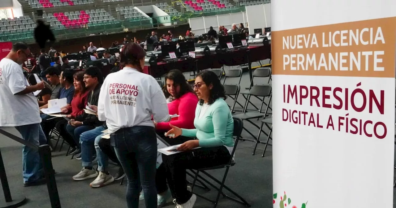 Semovi informa que en solo dos días se tramitaron más de 13 mil 800 licencias permanentes