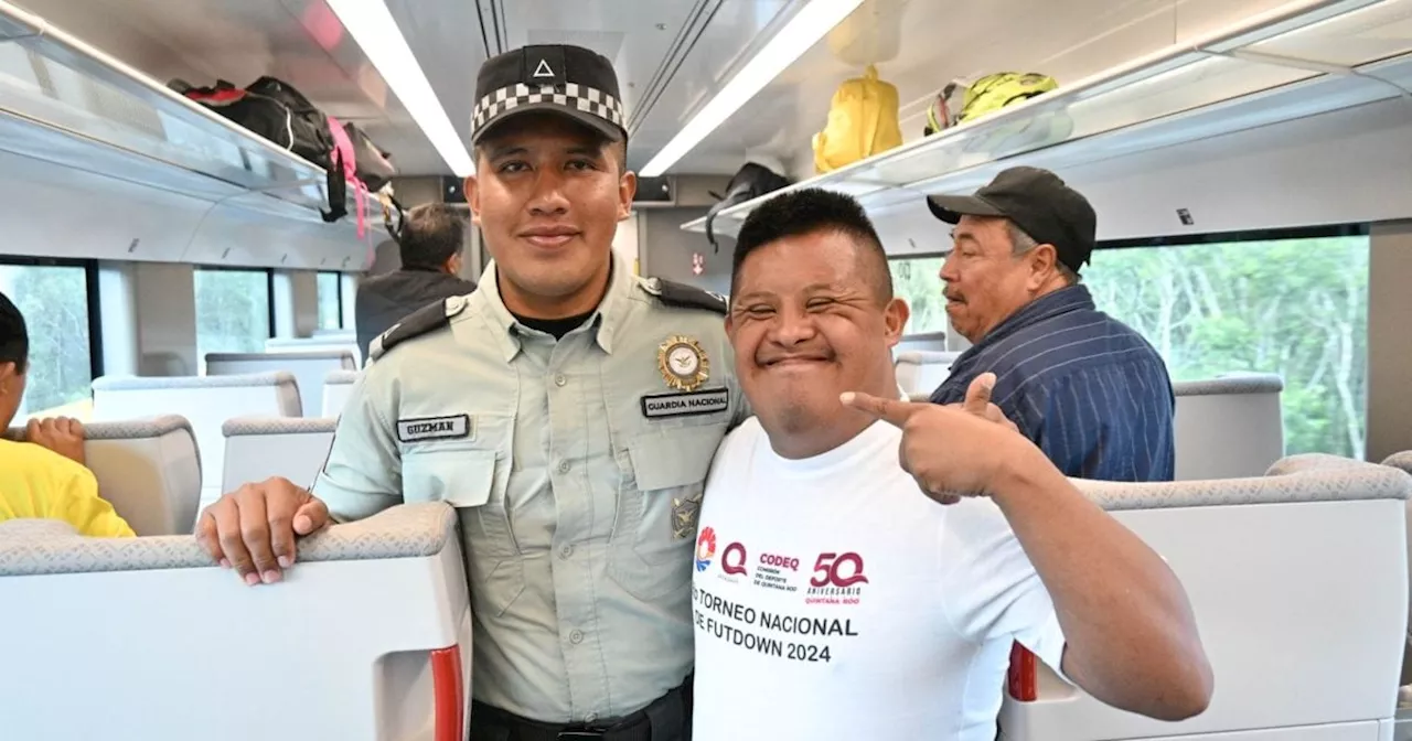 Tren Maya celebra la inclusión con equipo ‘Gallos de Córdoba Futbol Down’