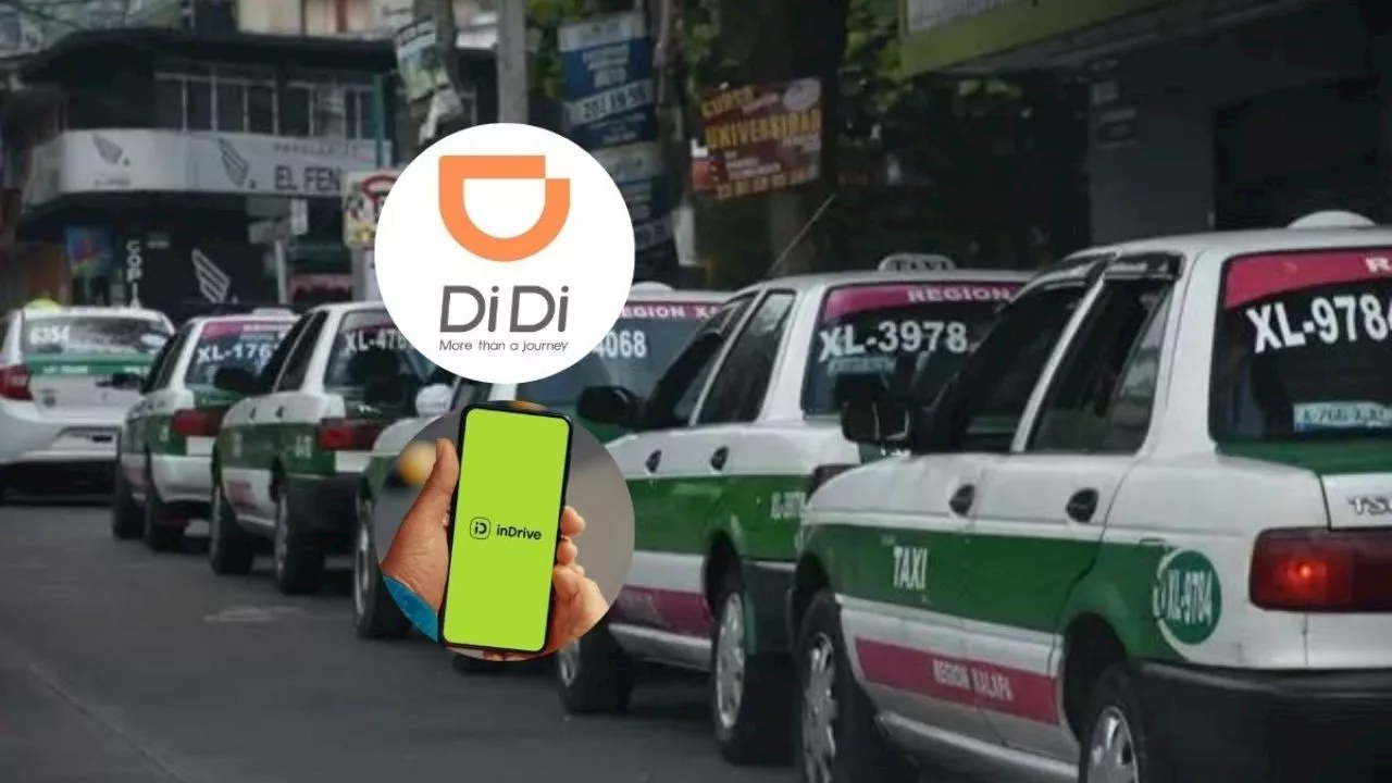 ¿Taxista pueden ofrecer servicio de transporte a través de Didi e InDrive?, esto se sabe