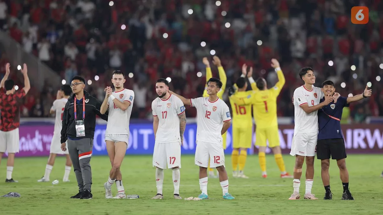 Gilas Arab Saudi, Ini Posisi Timnas Indonesia di Peringkat FIFA Terbaru