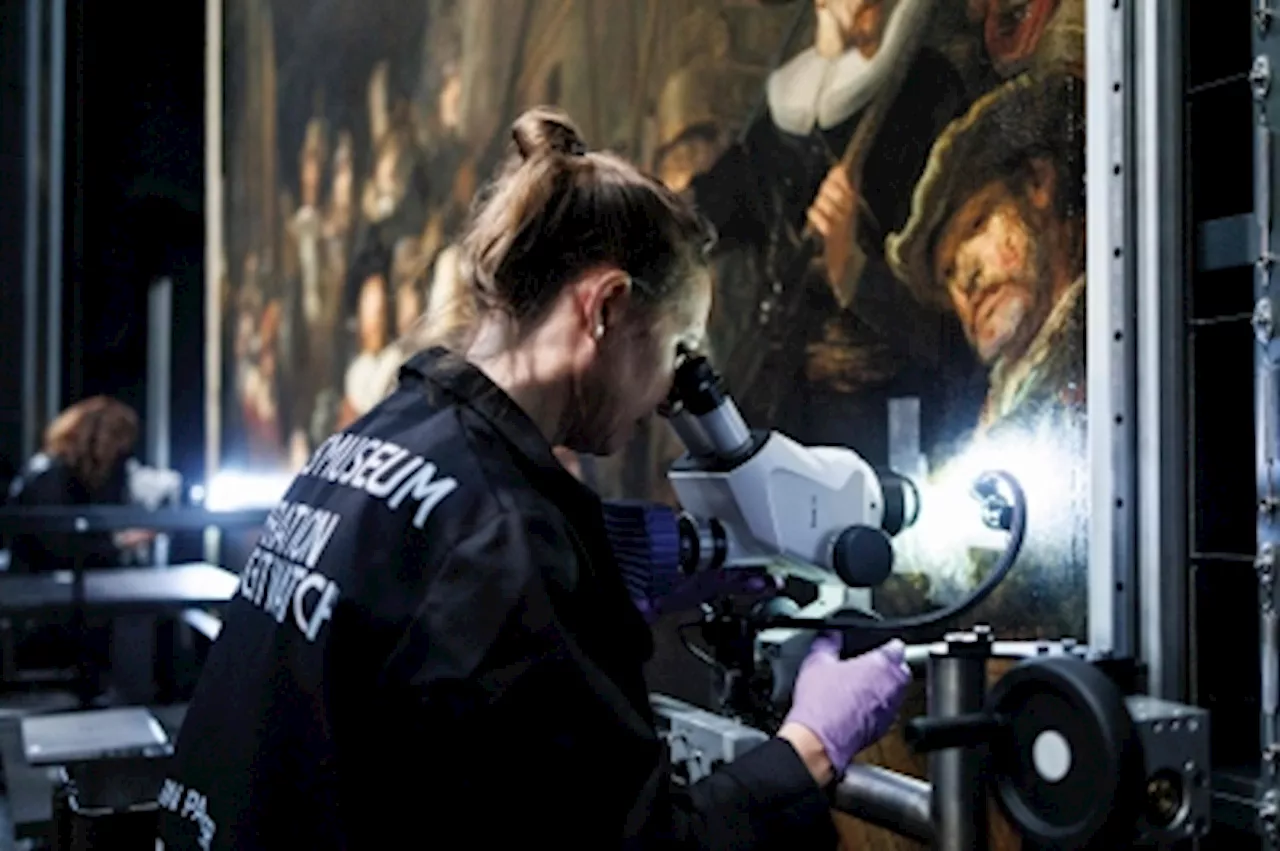 ‘Operation Night Watch’: Rembrandt’s masterpiece stripped down in bold restoration