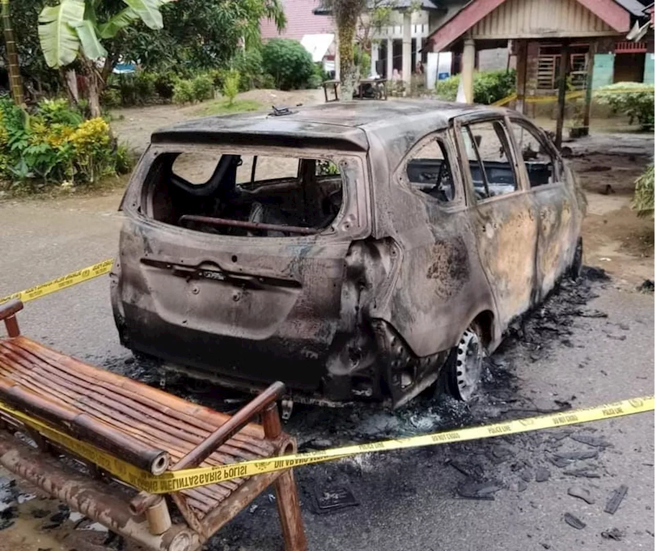 Jelang Pilkada, Suhu Politik Aceh kian Panas, Mobil Pendukung Paslon Dibakar