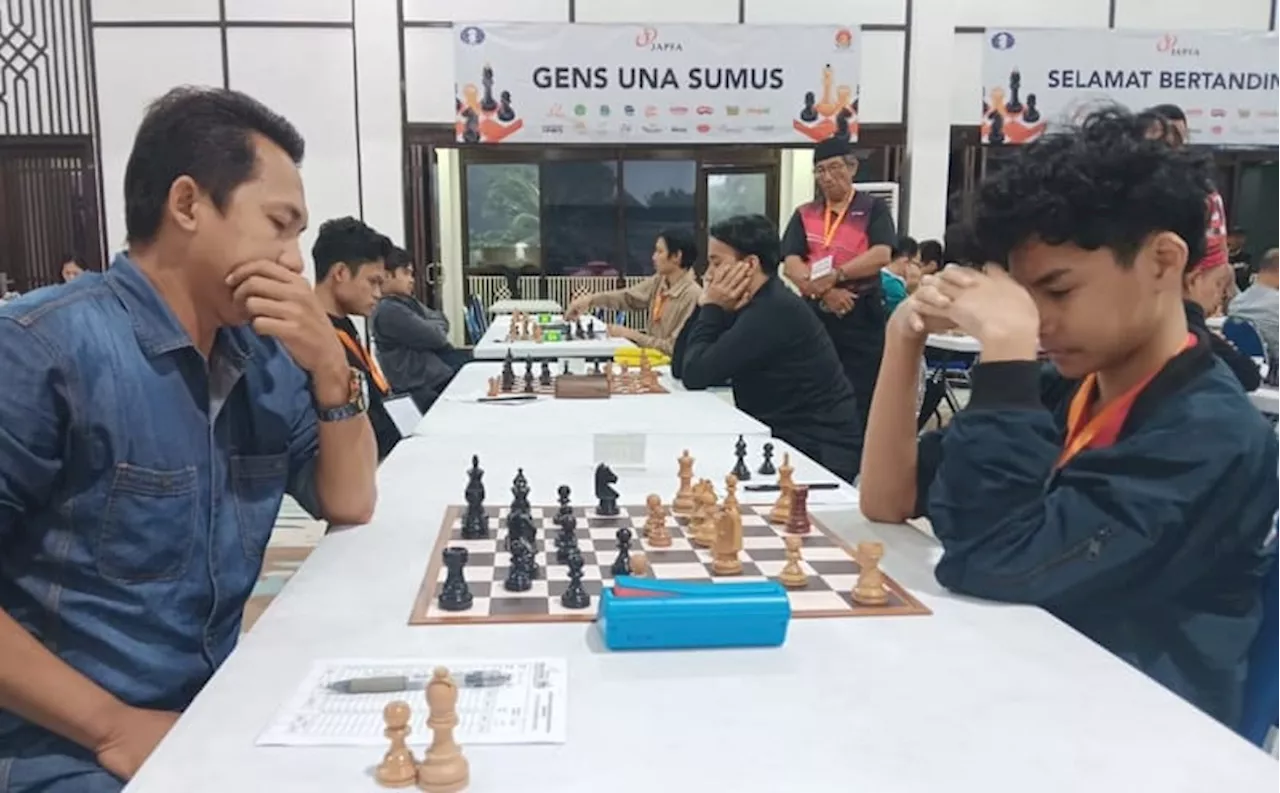 Persaingan Ketat antara Duta Satria dan Chernyavsky di Japfa FIDE Rated Chess