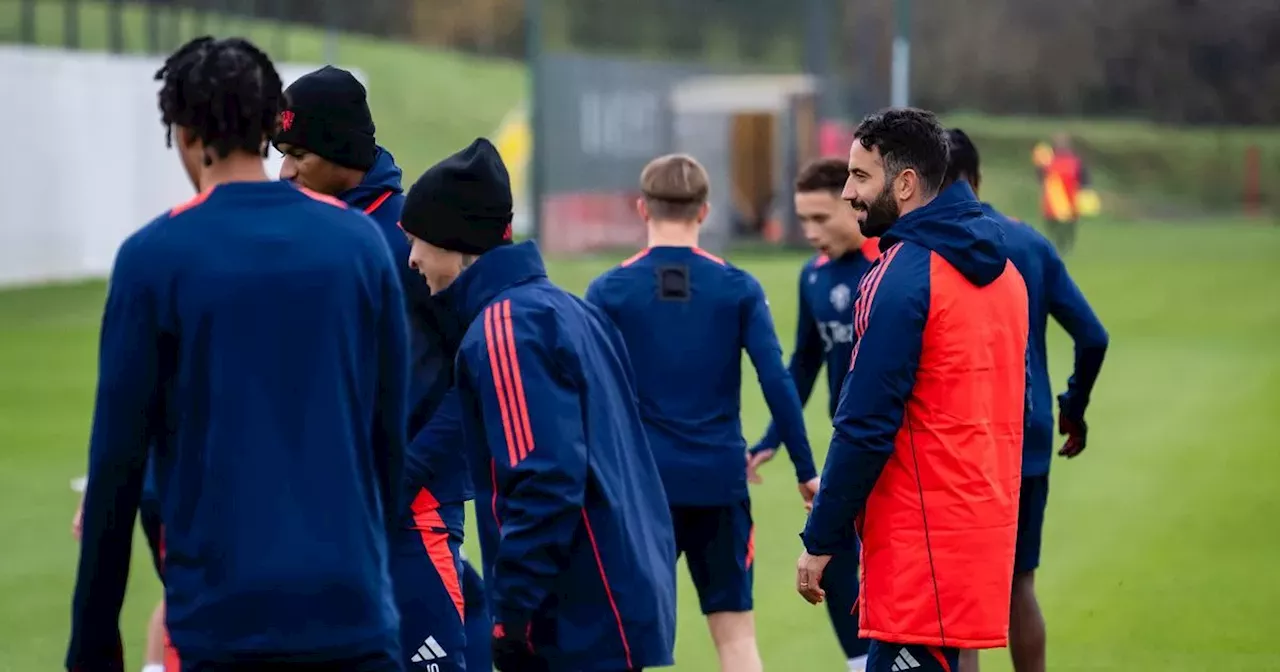 Full list of Manchester United players in Ruben Amorim's first training session