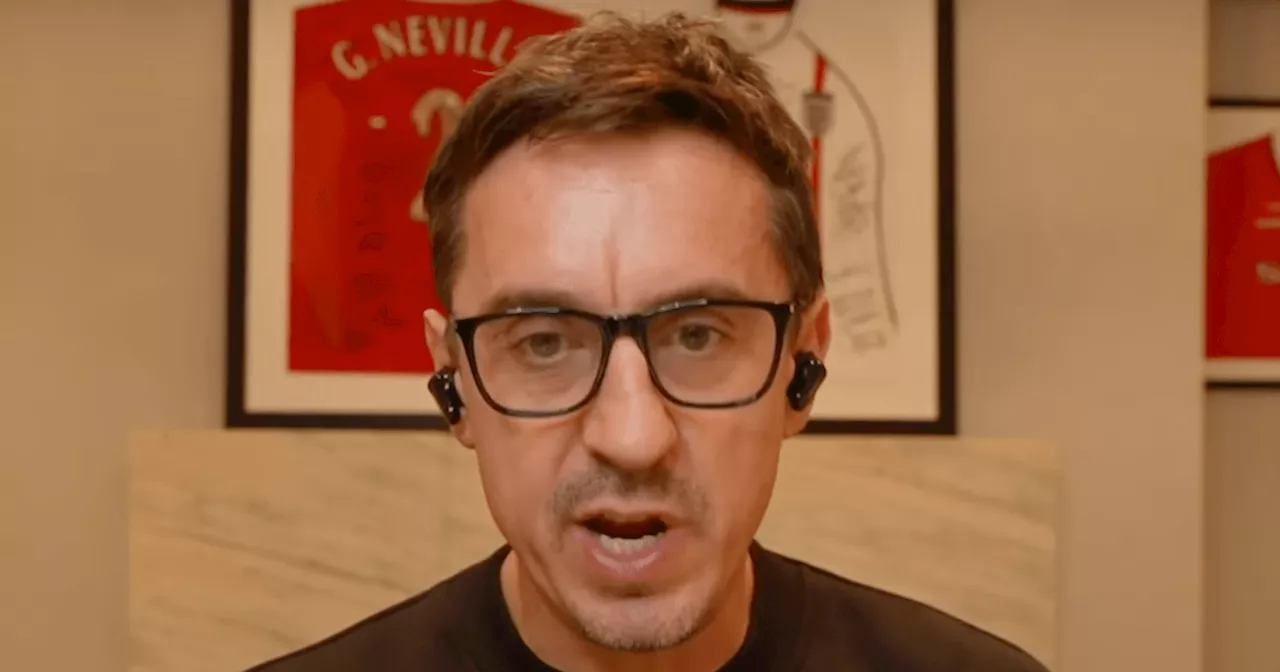 Gary Neville questions Man Utd duo over NBA trip during international break