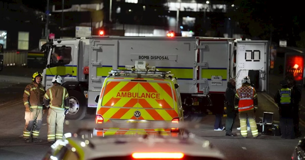 Three arrested after bomb scare at Glasgow bus station sparks evacuations