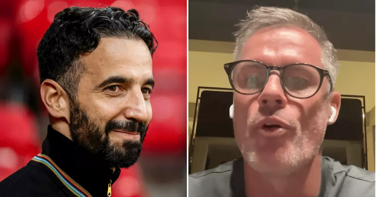 Jamie Carragher identifies problem position for Ruben Amorim at Man Utd