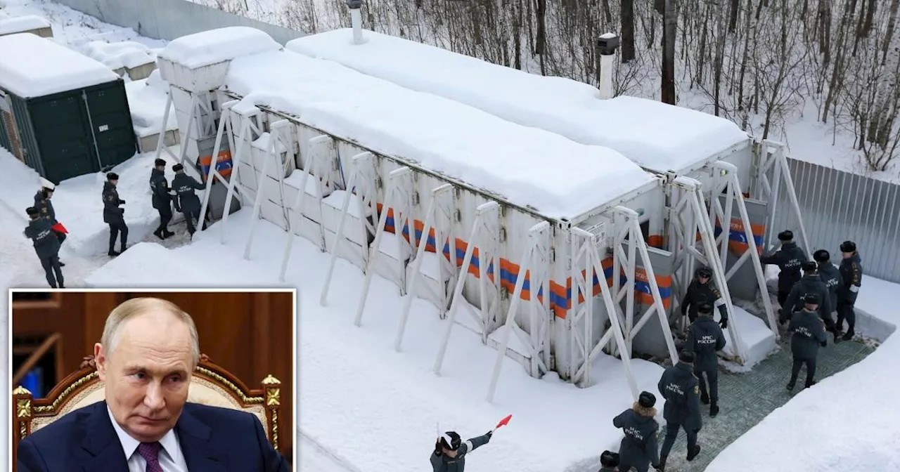 Putin reappears in Moscow while Russia starts building £300,000 nuclear bunkers