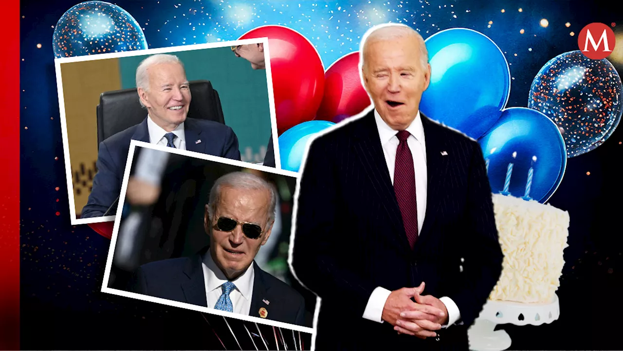 Feliz cumpleaños, Joe Biden; presidente de EU rompe récord de mayor edad