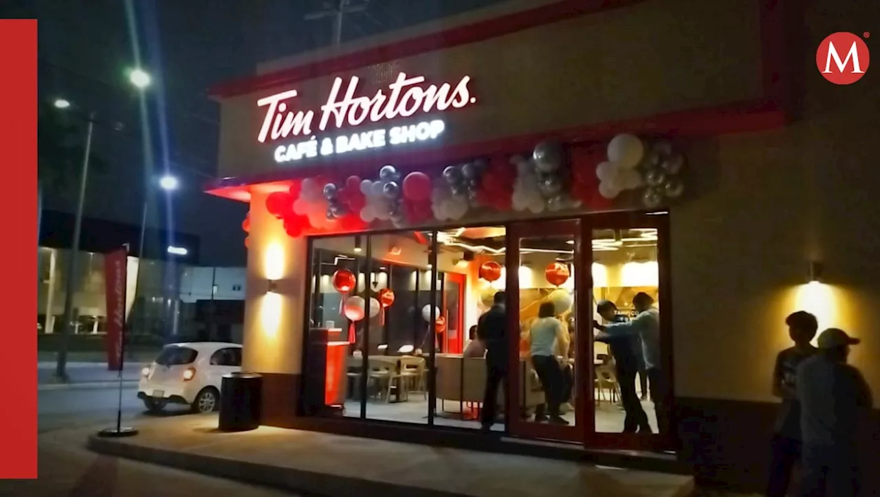 Tim Hortons abre su primera sucursal en Tampico