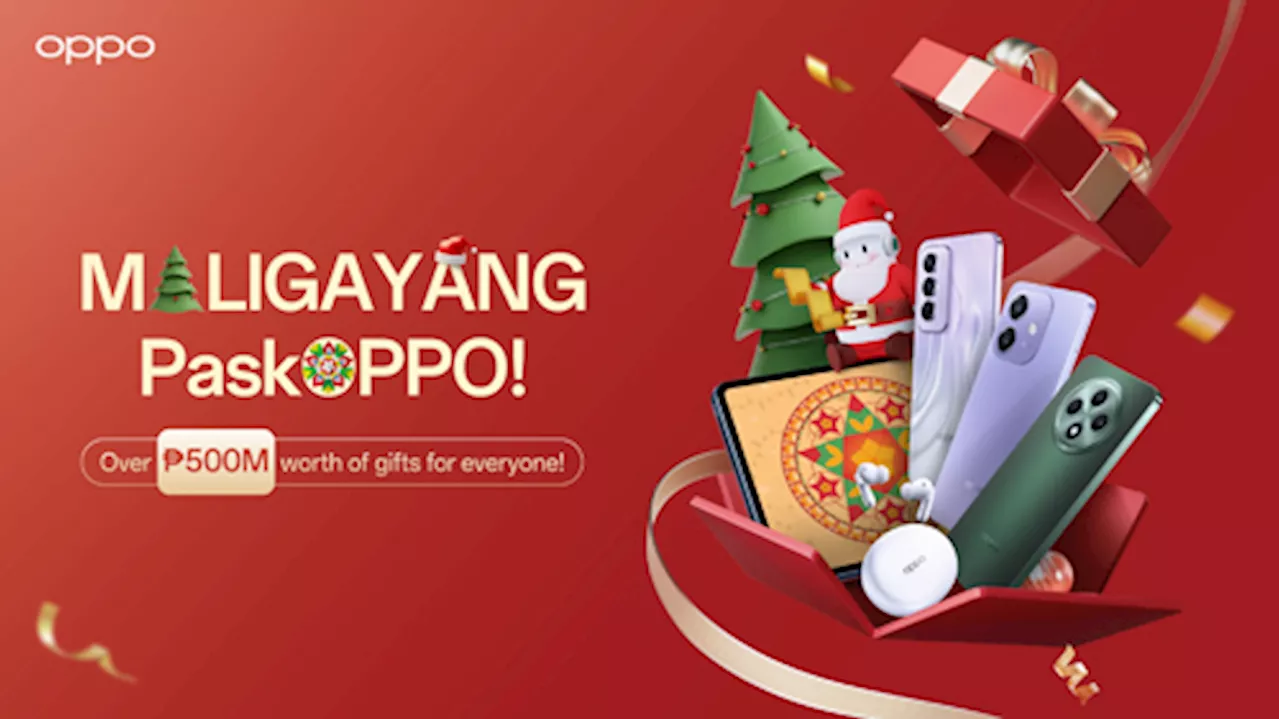 Celebrate a Maligayang PaskOPPO and win a variety of gifts from OPPO!