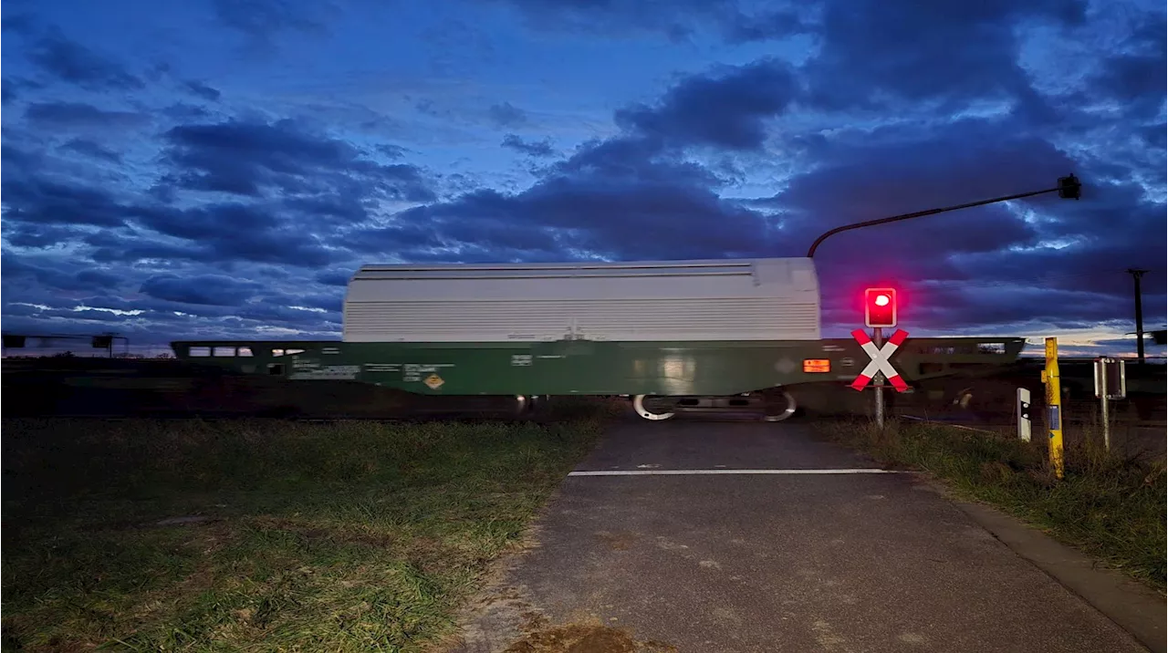 Castor-Transport erreicht sein Ziel in Philippsburg