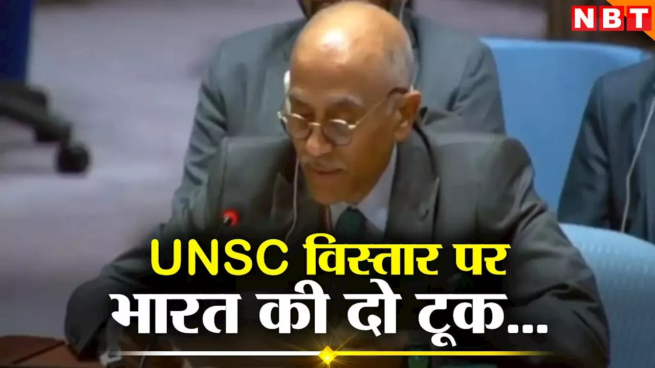 UNSC आज भी 1945 में अटका है... भारत की दो टूक- कुछ देश सुरक्षा परिषद में बदलाव नहीं होने देना चाहते