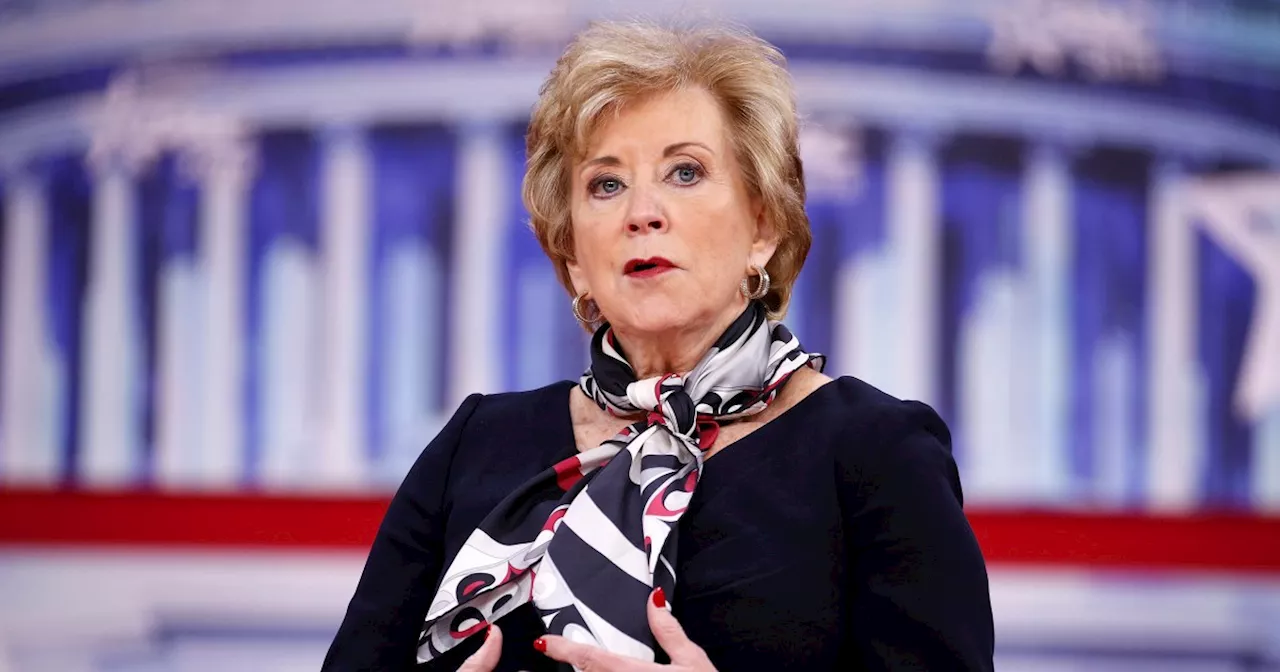 Trump names Linda McMahon as his pick for education secretary