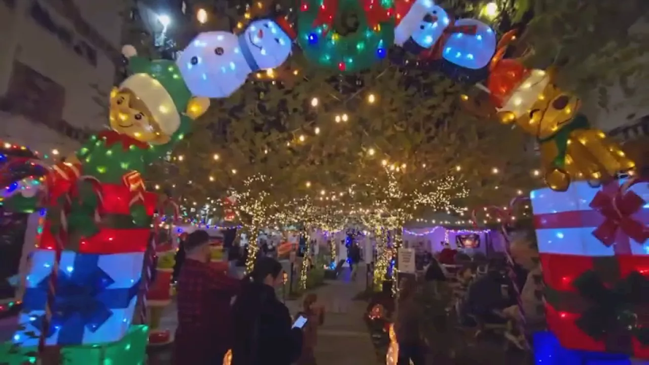 Philly's Walnut Garden transforms into a winter wonderland. Here's what to expect