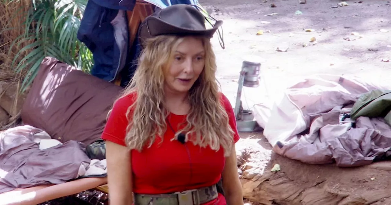 Carol Vorderman reacts to I'm A Celeb's Melvin's 'major crush' on her