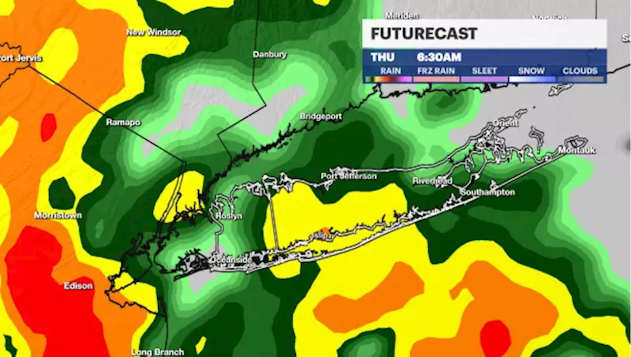 STORM WATCH: Rain makes long-awaited return to LI late Wednesday into Thursday