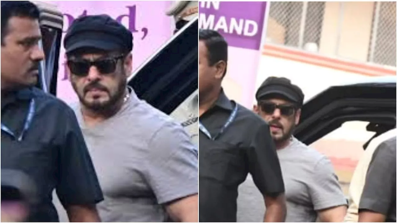 Salman Khan Vote: पुलिस की कड़ी सुरक्षा के बीच सलमान खान ने डाला वोट, ऐसे आया भाईजान का काफिला