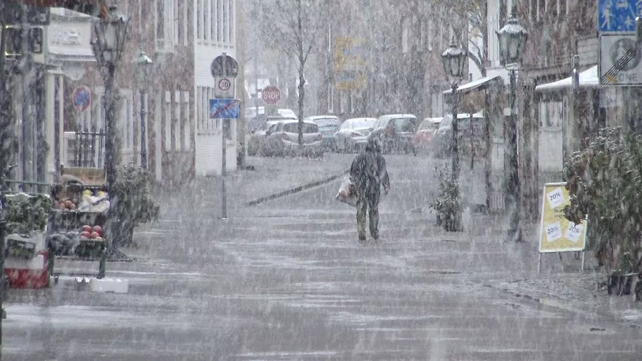 Nordrhein-Westfalen: In NRW fällt Schnee - Wetterdienst warnt vor Glätte