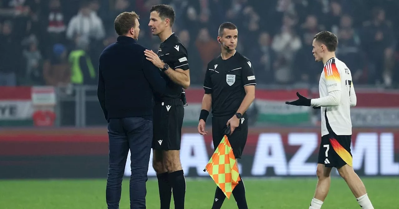 Nagelsmanns Handspiel-Ärger: Video-Referee trägt Hauptschuld