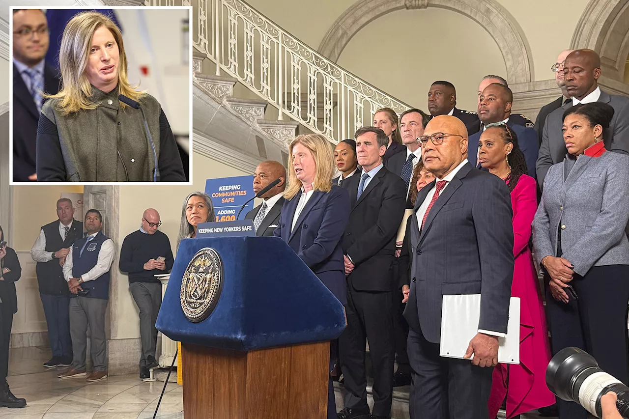 Adams names sanitation boss Jessica Tisch permanent NYPD commissioner