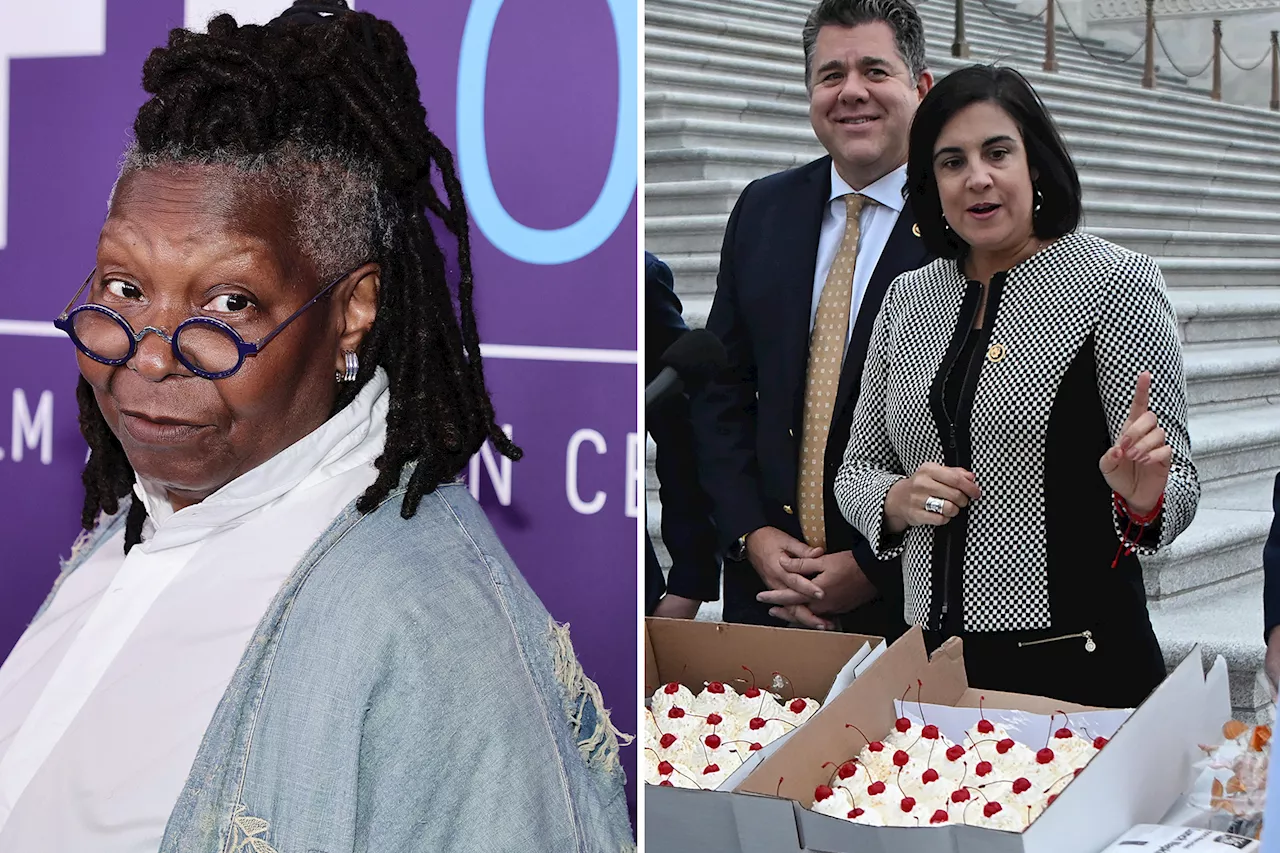 Rep. Nicole Malliotakis brings ‘Whoopi Goldberg’s FAVORITE’ cakes to the Capitol – after ‘The View’ co-host slammed Staten Island's Holtermann's Bakery