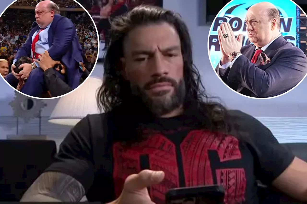 Roman Reigns' Paul Heyman phone fail comes with critical Bloodline questions in WWE